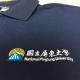 屏大電繡網眼POLO衫_深藍